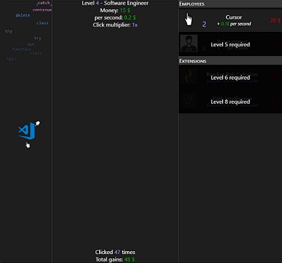 Code Clicker project preview