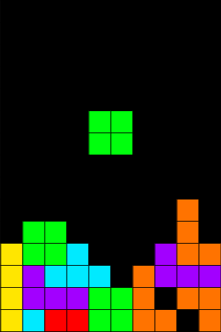 Tetris project preview